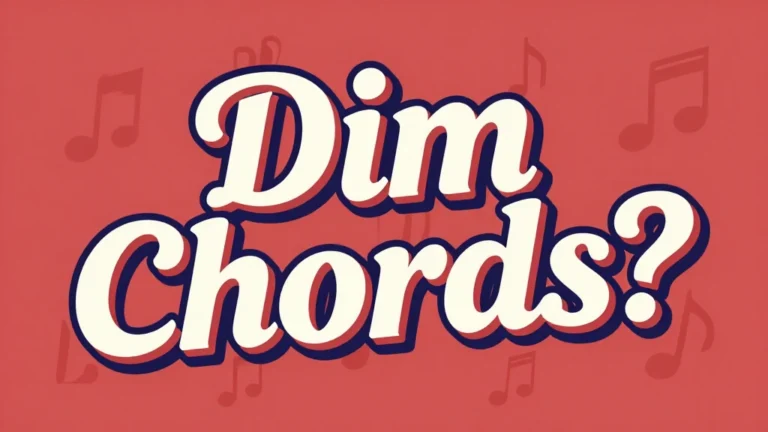 What Is A Diminished Chord