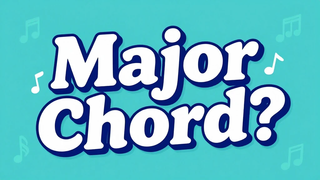 What Is A Major Chord?