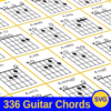 Guitar Chord SVG Bundle Instant Digital Download Guitar Chord SVG Bundle Instant Digital Download